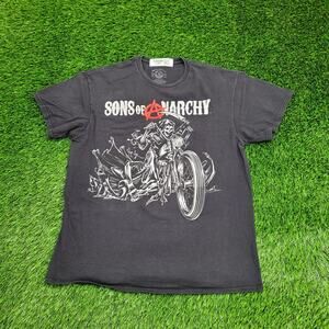 Sons-of-Anarchy Shirt Womens Large 21x27 Black